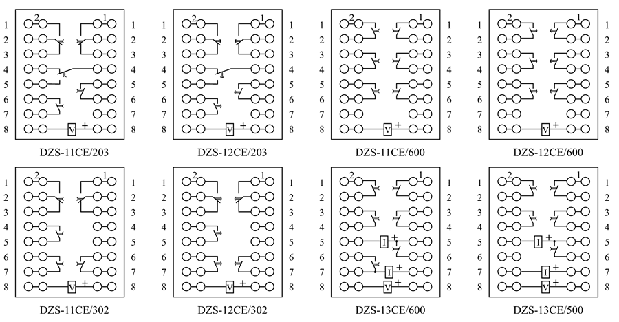 DZS-11CE/600内部接线图