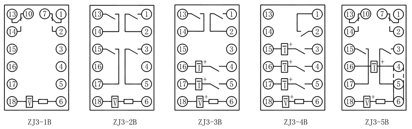ZJ3-2B内部接线图