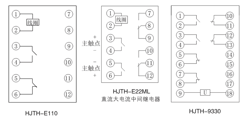 HJTH-E22ML内部接线图