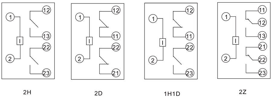 HDLN-1-2D-4内部接线图