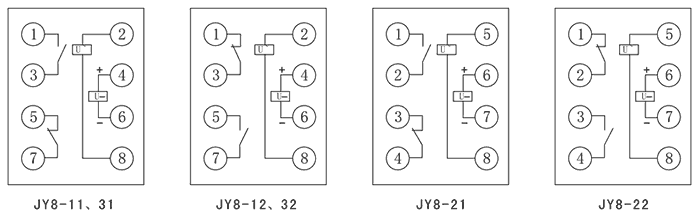 JY8-11C内部接线图