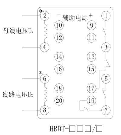 HBDT-24A/4内部接线图